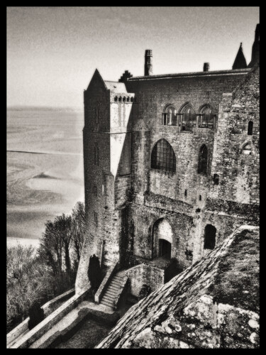 Fotografie getiteld "Atop Mont Saint Mic…" door Susan Maxwell Schmidt, Origineel Kunstwerk, Film fotografie