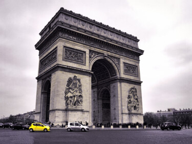 摄影 标题为“Arc de Triomphe Ave…” 由Susan Maxwell Schmidt, 原创艺术品, 电影摄影