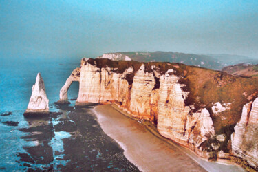 Photography titled "The Cliffs at Deauv…" by Susan Maxwell Schmidt, Original Artwork, Analog photography