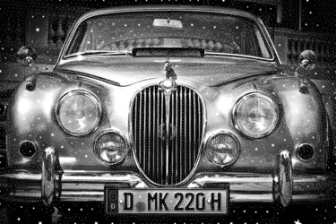 Fotografia intitolato "1967 Jaguar Mark 2…" da Susan Maxwell Schmidt, Opera d'arte originale, Fotografia manipolata