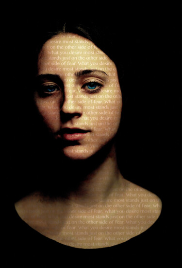 Digitale Kunst mit dem Titel "The Other Side of F…" von Susan Maxwell Schmidt, Original-Kunstwerk, Fotomontage