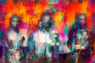 Digital Arts titled "Procession of the W…" by Susan Maxwell Schmidt, Original Artwork, Digital Painting