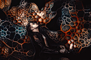 Arte digital titulada "Deviant Illusions o…" por Susan Maxwell Schmidt, Obra de arte original, Imagen generada por IA