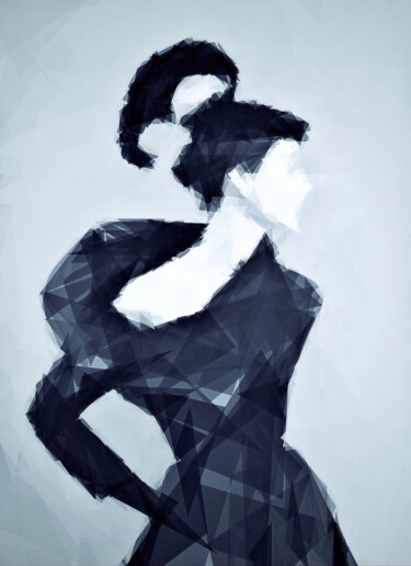 Digital Arts titled "Schiaparelli Chic I…" by Susan Maxwell Schmidt, Original Artwork, Digital Painting