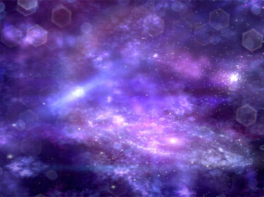 Digital Arts titled "Celestial" by Susan Maxwell Schmidt, Original Artwork, Digital Painting