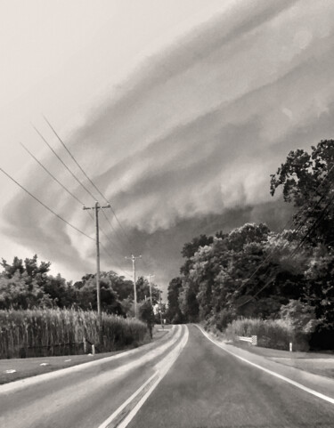 Photographie intitulée "Storm Clouds Over C…" par Susan Maxwell Schmidt, Œuvre d'art originale, Photographie numérique