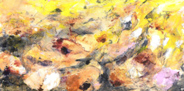Pintura intitulada "Soft Autumn" por Susan Monk, Obras de arte originais, Acrílico
