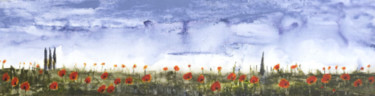 Pittura intitolato "Spring" da Susan Monk, Opera d'arte originale, Acrilico