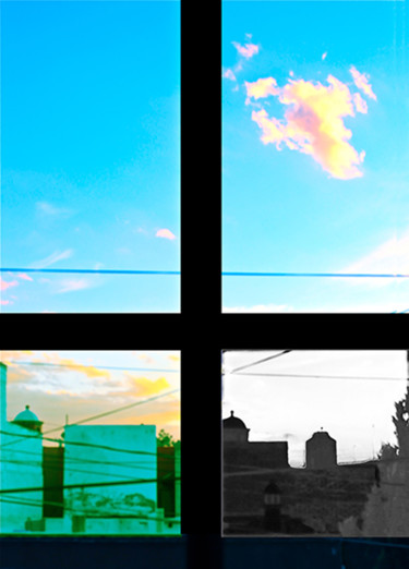Digital Arts titled "window3b.jpg" by Susan Williams, Original Artwork, Digital Painting