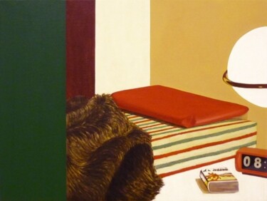 Painting titled "Dollhouse IV" by Susana Ribeiro, Original Artwork