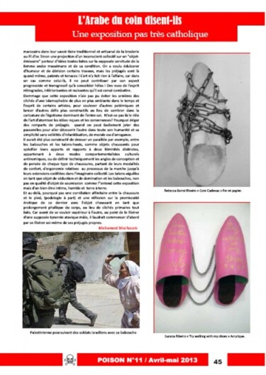 Fotografia intitolato "Revista Poison _Abr…" da Susana Ribeiro, Opera d'arte originale