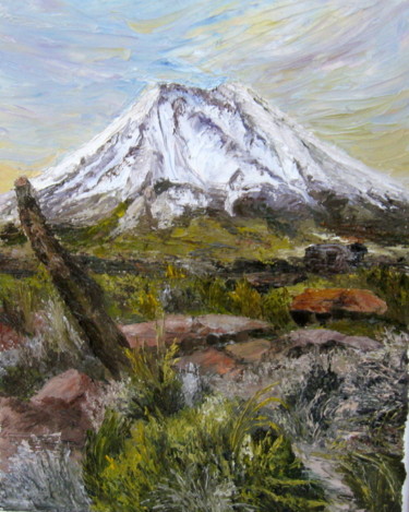 Pintura titulada "73-color-en-la-arid…" por Susana Vergnory, Obra de arte original