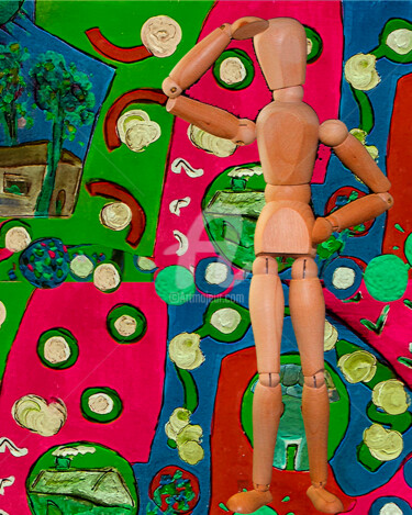 Digital Arts titled "EL REGRESO" by Susana Wildner Fox, Original Artwork, Digital Painting
