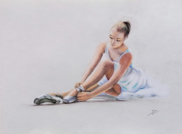 The First performance Painting titled "The First performan…" by Susana Zarate, Original Art, Pastel