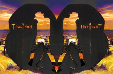 Фотография под названием "Horizont" - Susann Nocent, Подлинное произведение искусства, Цифровая фотография Установлен на Дру…