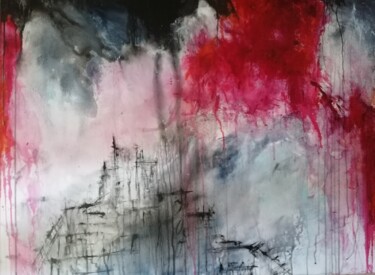 Pintura titulada "La tempesta perfetta" por Susanna Raccanelli, Obra de arte original, Acrílico Montado en Bastidor de camil…