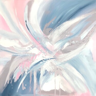 Картина под названием "Engelsflügel - Ange…" - Susanna Schorr, Подлинное произведение искусства, Акрил Установлен на Деревян…