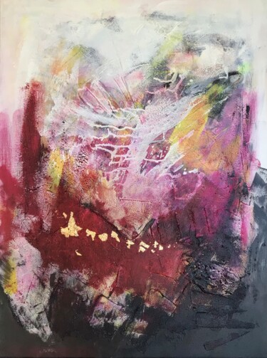 Pintura titulada "Phönix- modern abst…" por Susanna Schorr, Obra de arte original, Acrílico Montado en Bastidor de camilla d…