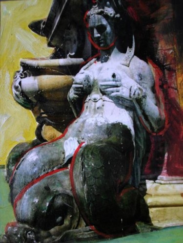 Pittura intitolato "Bologna 6" da Susanna De Paolis, Opera d'arte originale