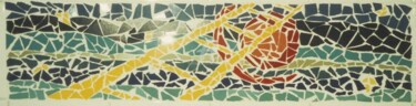 Artigianato intitolato "mosaico" da Susanne Portmann, Opera d'arte originale