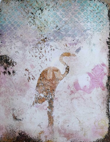 Prenten & gravures getiteld "Le Phoenix des Mara…" door Sushma Legendre Mcintosh, Origineel Kunstwerk, Monotype