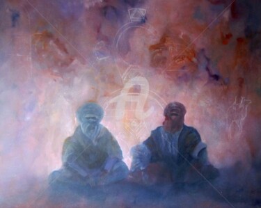 Painting titled "Mirage" by Sushma Legendre Mcintosh, Original Artwork