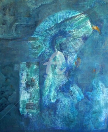Painting titled "Oriental Dream" by Sushma Legendre Mcintosh, Original Artwork