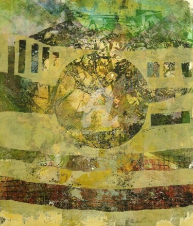 Отпечатки и Гравюры под названием "Entropie" - Sushma Legendre Mcintosh, Подлинное произведение искусства, Монотип