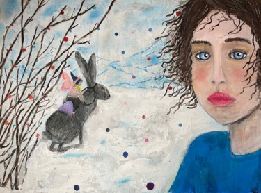 Schilderij getiteld "I will tell you abo…" door Susy Cestari, Origineel Kunstwerk, Acryl