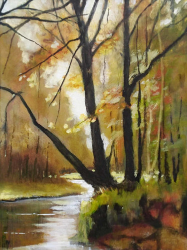 Colours of Nature Peinture intitulée "Colours of Nature" par Alan Harris, Œuvre d'art originale, Acrylique
