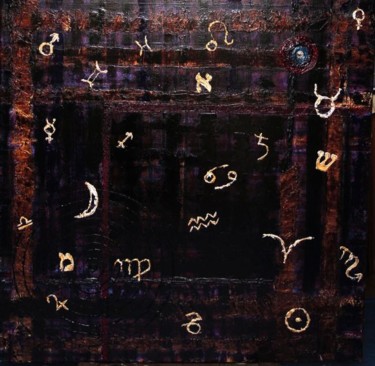 Peinture intitulée "astro.jpg" par Emmanuel Suzan, Œuvre d'art originale