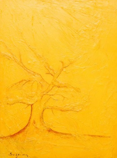 Peinture intitulée "etz-haim.jpg" par Emmanuel Suzan, Œuvre d'art originale