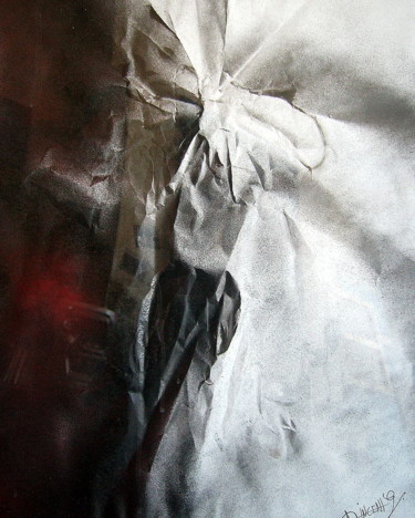 Peinture intitulée "Silhouette" par Vince, Œuvre d'art originale, Bombe aérosol
