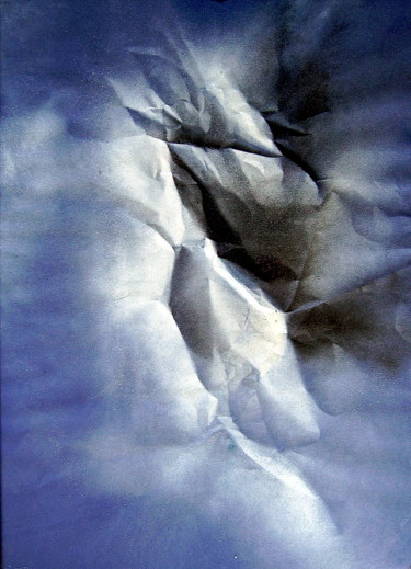 Peinture intitulée "Immergé" par Vince, Œuvre d'art originale, Bombe aérosol