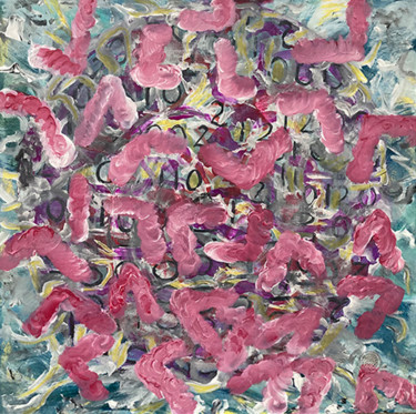 Painting titled "Metamorphosis IV" by Suzanne C. Nagy, Original Artwork, Acrylic