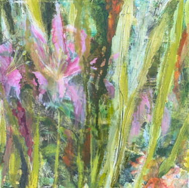 Painting titled "Lily Surprise" by Suzsi Corio, Original Artwork, Oil