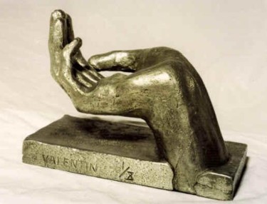 Sculpture intitulée "Misery" par Stephanie Valentin, Œuvre d'art originale