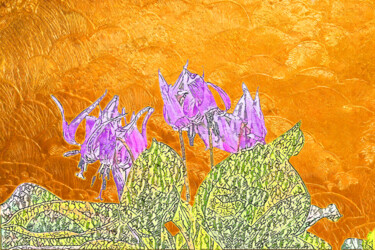 Arte digitale intitolato "Katakuri blooms in…" da Svalvald Photo, Opera d'arte originale, Pittura digitale