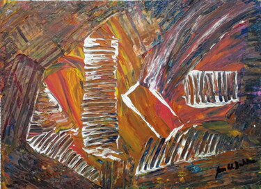 Pintura titulada "atmosfera enive" por Sven W. Dahlke, Obra de arte original, Acrílico