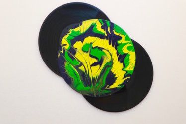 Escultura titulada "Vinyl Color" por Sophius, Obra de arte original, Plástico