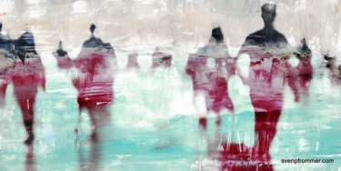 AIRPORT XXXVIII - Mixed Media Art by Sven Pfrommer - Artwork Printmaking titled "AIRPORT XXXVIII - M…" by Sven Pfrommer, Original Art, Analog Print