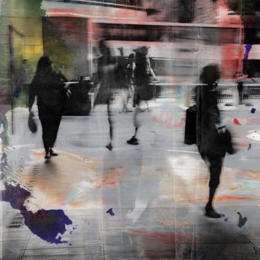 Printmaking titled "HK BLUR II - Photog…" by Sven Pfrommer, Original Artwork, Analog Print