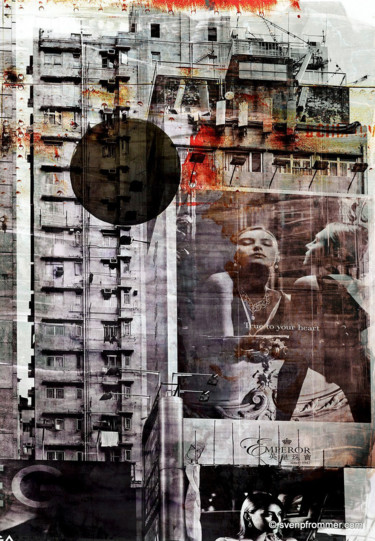 Отпечатки и Гравюры под названием "Hong Kong Focus IV…" - Sven Pfrommer, Подлинное произведение искусства, Аналоговая печать