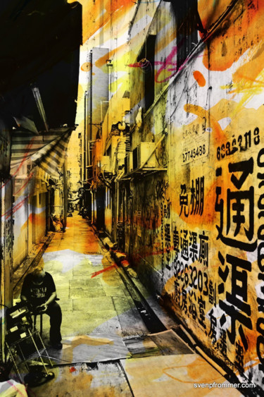 Estampas & grabados titulada "HONG KONG Urban Arc…" por Sven Pfrommer, Obra de arte original, Impresión analógica