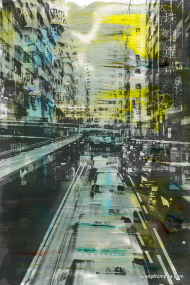 Estampas & grabados titulada "HONG KONG Urban Arc…" por Sven Pfrommer, Obra de arte original, Impresión analógica