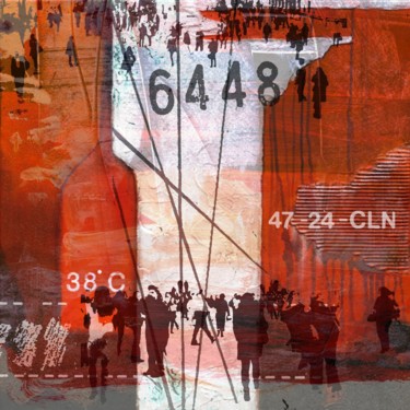 Druckgrafik mit dem Titel "URBAN TYPE I by Sve…" von Sven Pfrommer, Original-Kunstwerk, Analogdruck