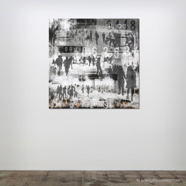 Εκτυπώσεις & Χαρακτικά με τίτλο "HUMAN CROWD II - by…" από Sven Pfrommer, Αυθεντικά έργα τέχνης, Αναλογική εκτύπωση