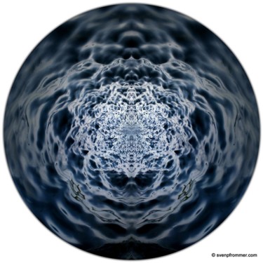 SEAFLOWER I (Ø 100 cm) by Sven Pfrommer Printmaking titled "SEAFLOWER I (Ø 100…" by Sven Pfrommer, Original Art, Analog Print