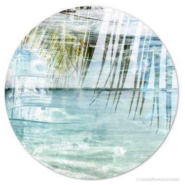 LA MER – Circular VII (Ø 100 cm) by Sven Pfrommer Printmaking titled "LA MER – Circular V…" by Sven Pfrommer, Original Art, Analog Print