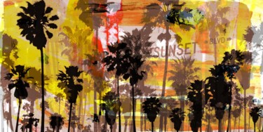 Printmaking titled "VENICE BEACH II by…" by Sven Pfrommer, Original Artwork, Analog Print
